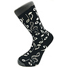 Socks Grey & White Music Notation