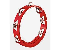 Meinl Red Tour Tambourine 8" Steel 1 Row Mphtt8R