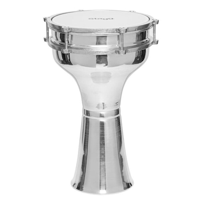 Stagg 22Cm Plain Aluminium Darbuka