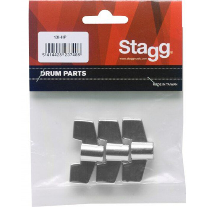 Stagg 3PCS x 8mm Zinc Wing Nut
