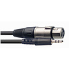 Stagg SAC1MPSBXF 1M/3FT Audio Min. St.Plug.Xlrf Cable