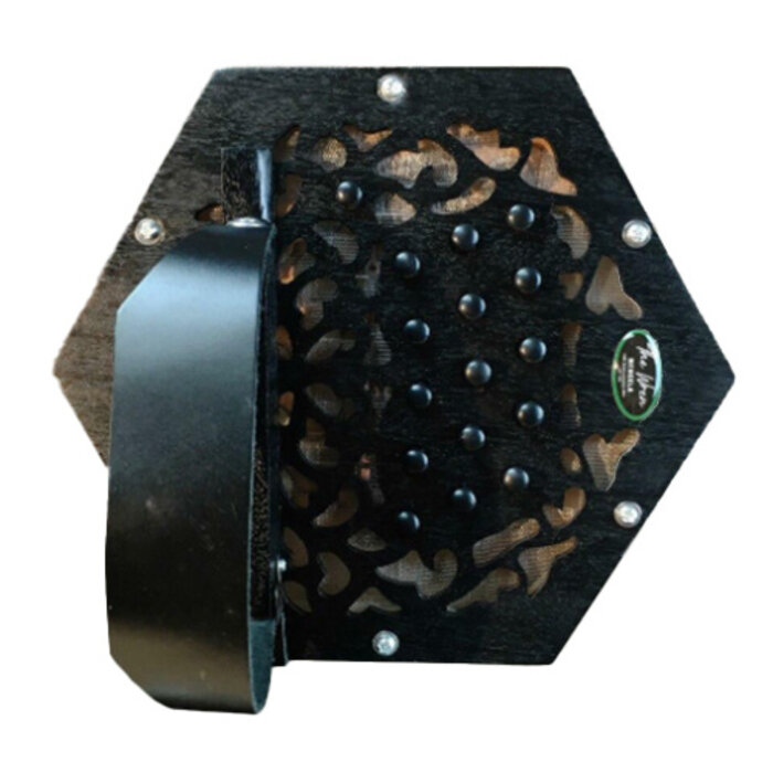 Wren C01H Black Concertina With Case