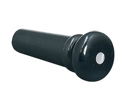 Fire & Stone End Pins Black Abalone-Dot