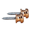 Fire & Stone Strap Button Gold