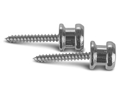 Fire & Stone Strap Button Nickel