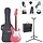 3/4 Size Electric Guitar Outfit-Pink