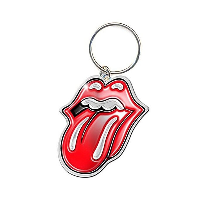 Rolling Stones Keychain Tongue Logo