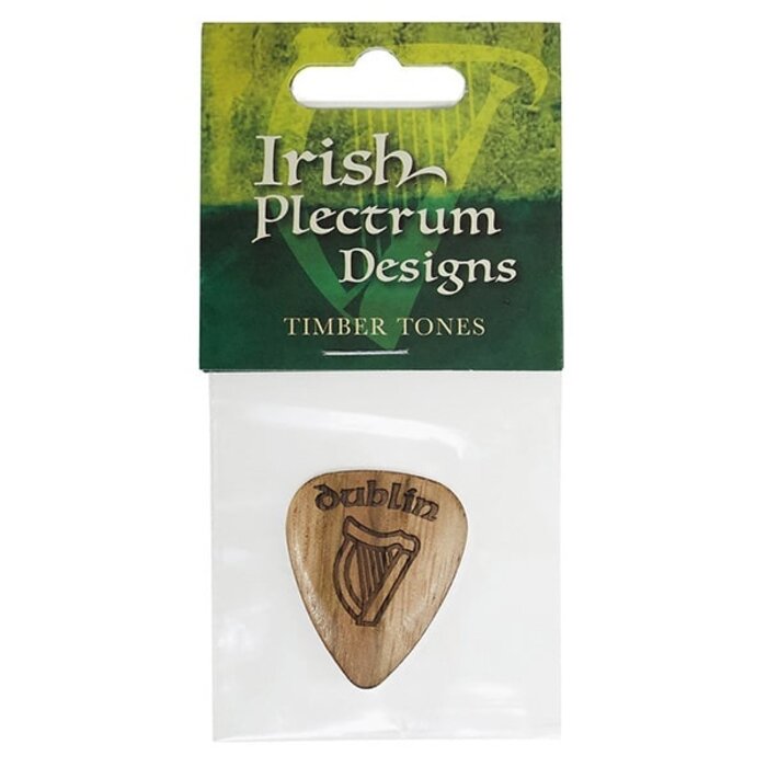 Timber Tones Dublin Harp Wooden Guitar Pick