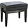 RPB 400 Piano Bench Satin Black Vinyl Seat