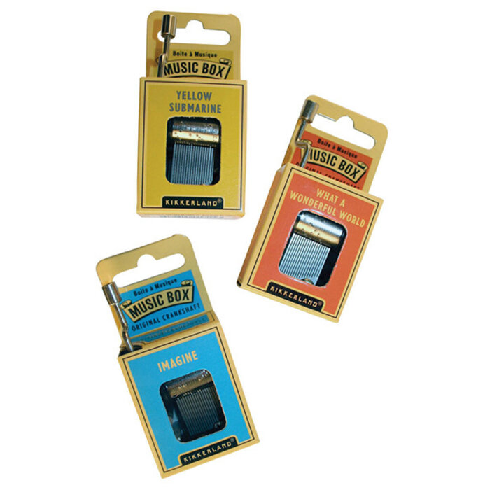 Hand Crank  Music Box Happy Birthday