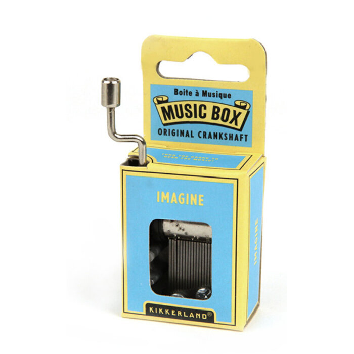Hand Crank Music Box Lennon Imagine