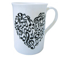 Mug Heart Of Notes