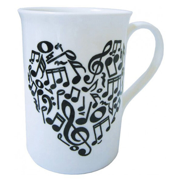 Mug Heart Of Notes