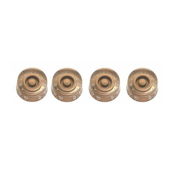 Stagg LP Volume Tone Buttons Gold Hat