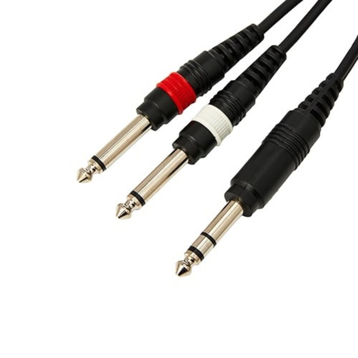 Pulse PLS00134 Stereo Jack to 2x Mono Jack (Dist)
