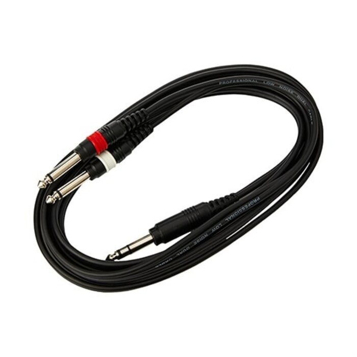 Pulse PLS00134 Stereo Jack to 2x Mono Jack (Dist)