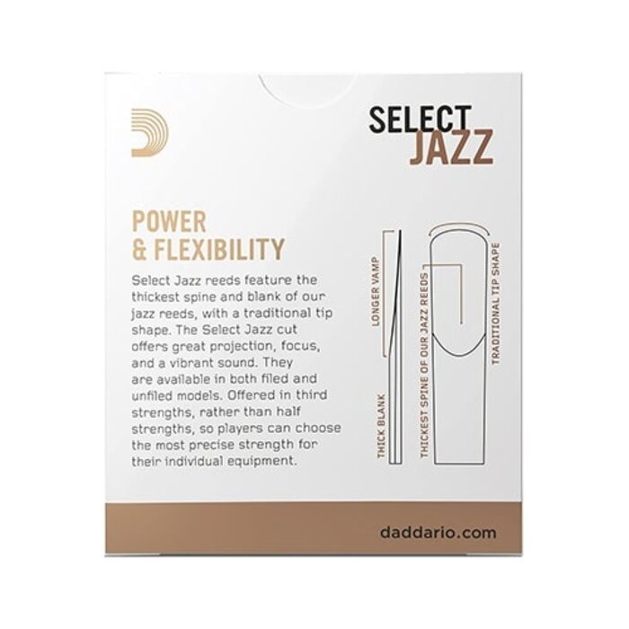 D'Addario Rico Select Jazz Alto Sax Reeds 2