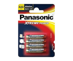 Panasonic Xtreme Power AAA 4 Pack Batterys