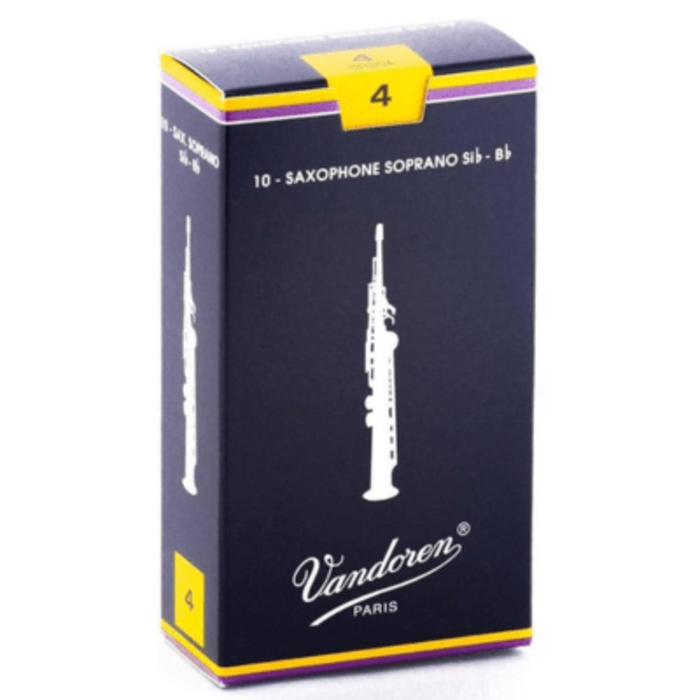 Vandoren Traditional Soprano Saxophone Reeds 4