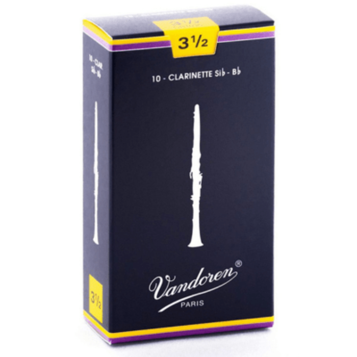 Vandoren Traditional Bb Clarinet Reed, 3.5