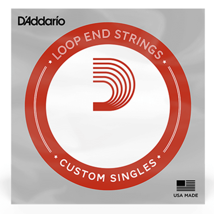 D'Addario LE042PB Phosphor Bronze Loop End .042 Gauge, Single String
