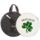 Bodhran  16" X 4" Black - Ireland Shamrock With Bag & Beater