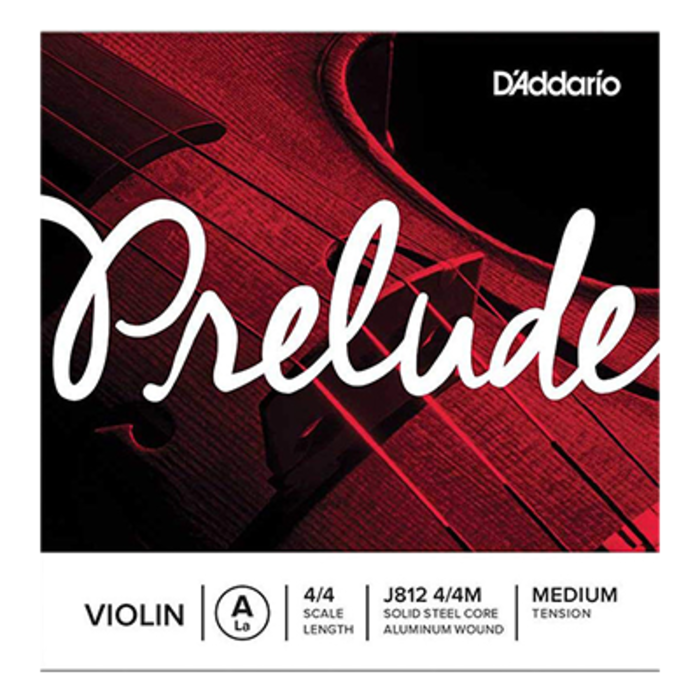 D'Addario Prelude J812 A Violin Single String