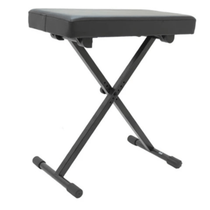 Koda Foldable Keyboard X-Bench W/ Thick Padded Seat