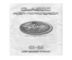 Stagg CLH-G3N G3 High Tension Classical Guitar Single String Nylon