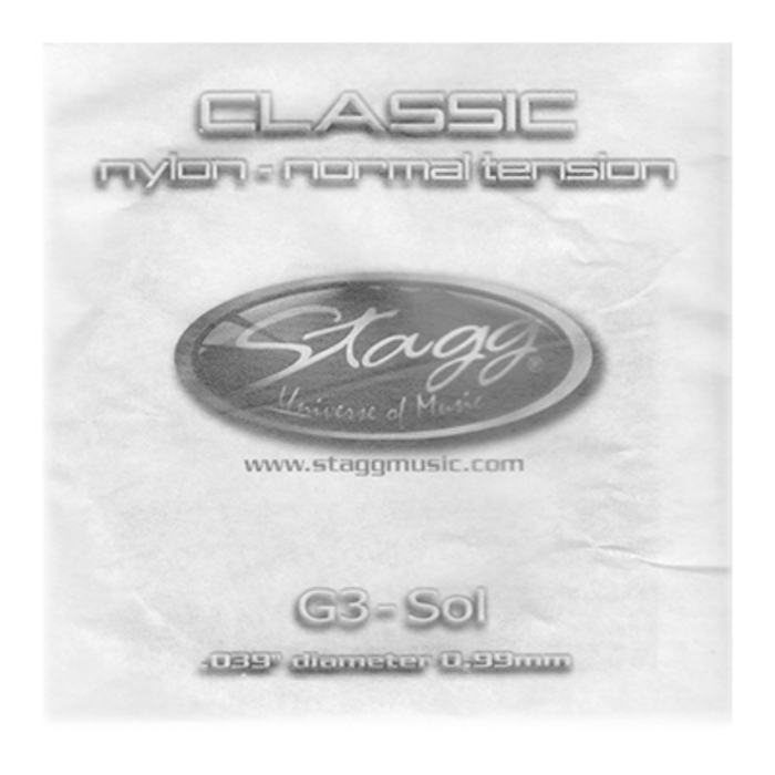 Stagg CLH-G3N G3 High Tension Classical Guitar Single String Nylon