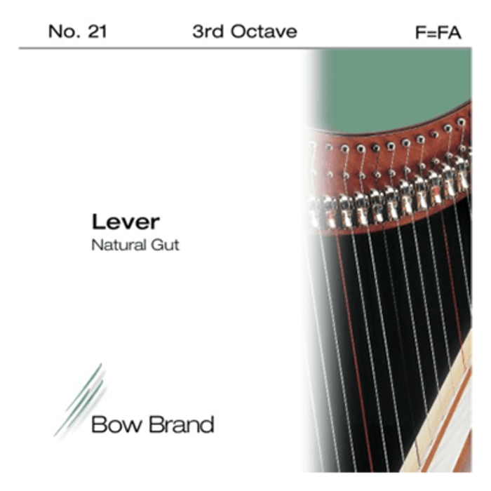 Bow Brand Lever Natural Gut  3rd Octave F=FA  No.21