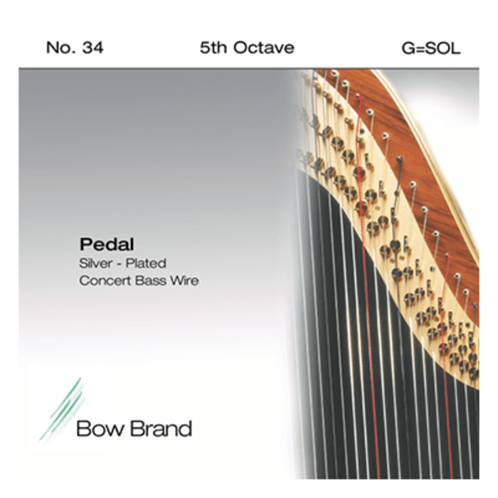 Bow Brand Lever Bass Wire 5th Octave G=SOL No.34