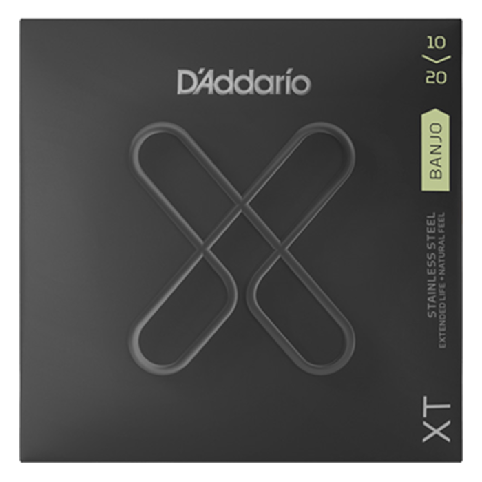 D'Addario Banjo XT Stainless Steel Medium/Light 10-20 Set