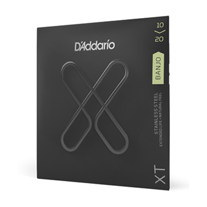 D'Addario Banjo XT Stainless Steel Medium/Light 10-20 Set