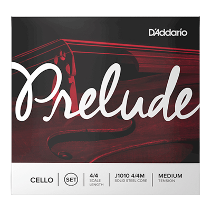 D'Addario Prelude J1010 4/4M Cello Strings Set 4/4 Med