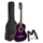 3/4 Size Acoustic Guitar Pack Purple