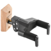 Hercules Guitar Wall Hanger, Auto Grab System, short arm, wood base