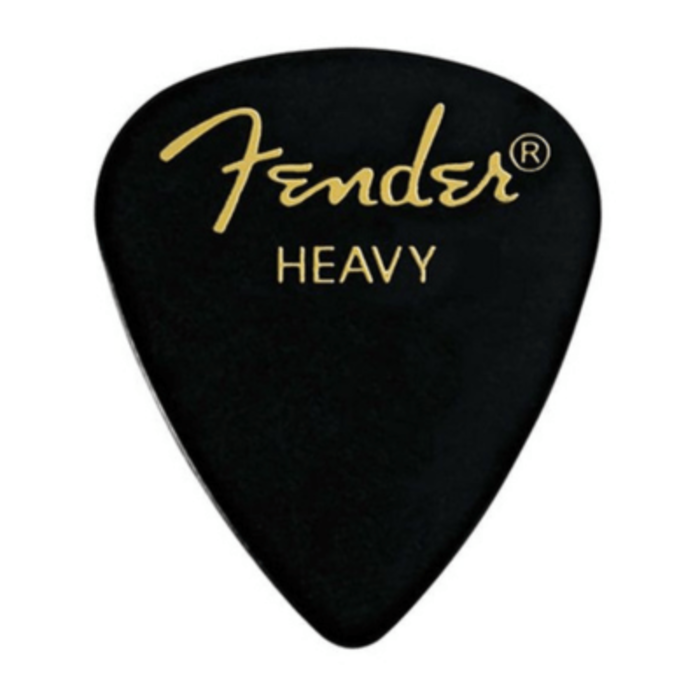 Fender 351 Shape Classic Heavy Black Plectrums (144 Pack)