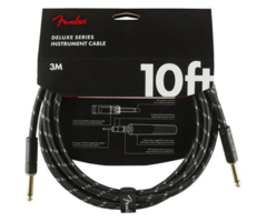 Fender Deluxe Series Instrument Cable 10'/3M Black Tweed