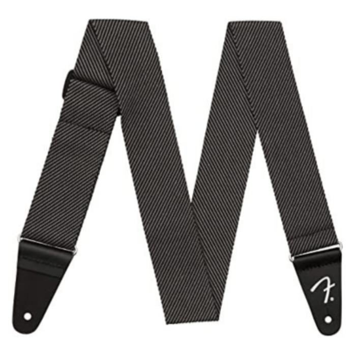 Fender Modern Tweed Strap White/Black 2