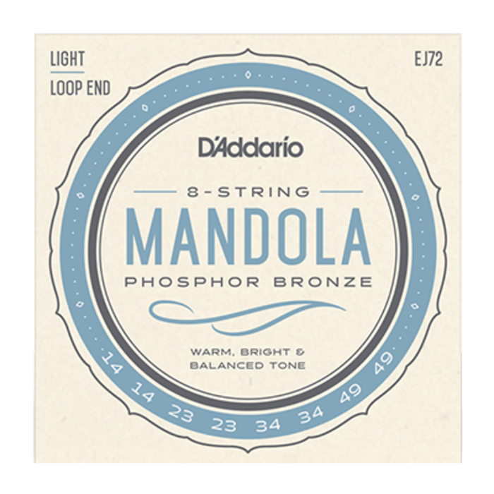D'Addario EJ72 14-49 Mandola Strings Phosphor Bronze