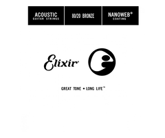Elixir Nanoweb 15132 032 Acoustic Guitar Single String Phosphor Bronze