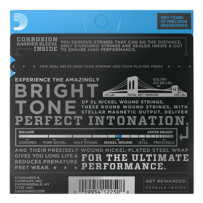 D'Addario EXL150 12 String Electric Guitar Strings