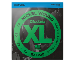 D'Addario EXL220 Superlight Bass Guitar Strings Nickel