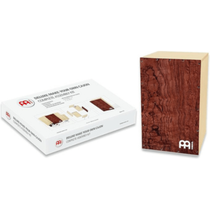 Meinl Make Your Own Cajon Kit Deluxe Burl Frontplate