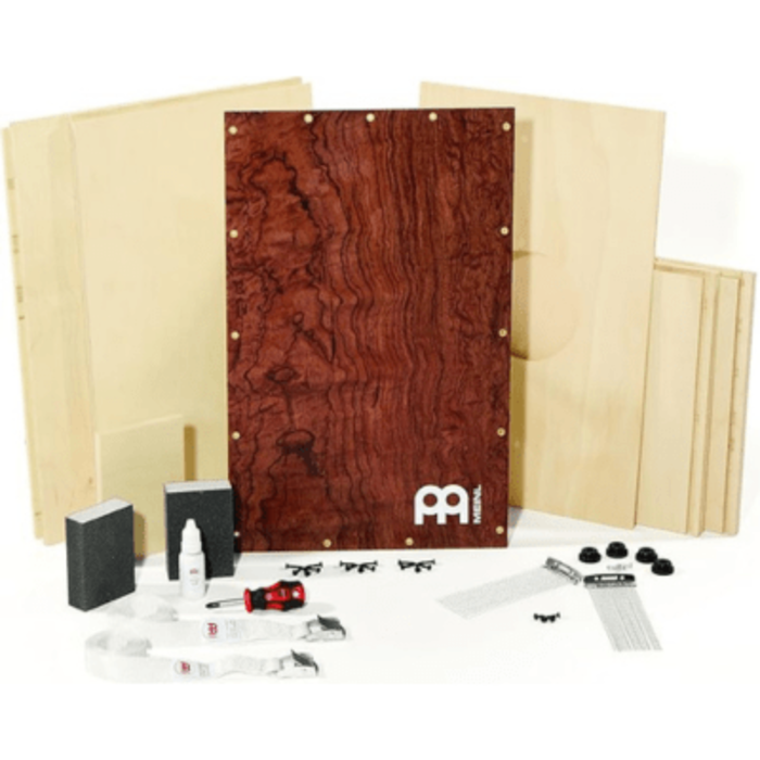 Meinl Make Your Own Cajon Kit Deluxe Burl Frontplate