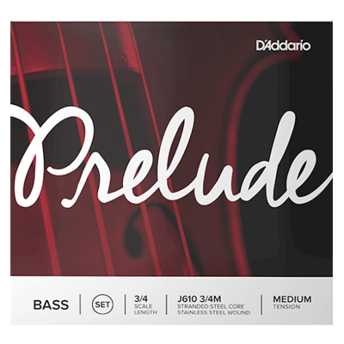 D'Addario J610 3/4 Double Bass Strings Set Phosphor Bronze