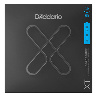 D'Addario XTABR1253 80/20 Bronze Acoustic Guitar Strings