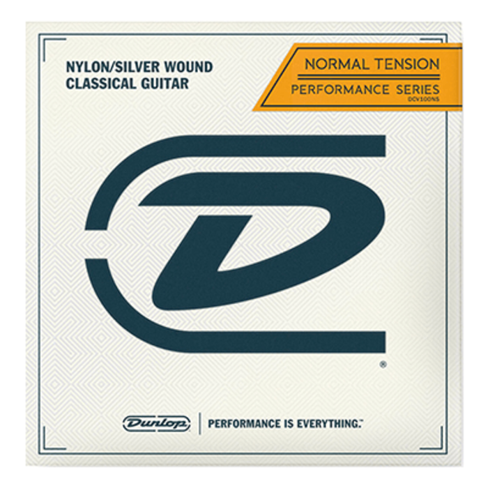 Dunlop Classical Nylon Strings Crystal/Silver Wound Normal Tension