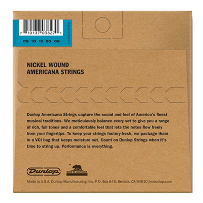 Dunlop DJN0920 09-20 Banjo Strings Set Nickel